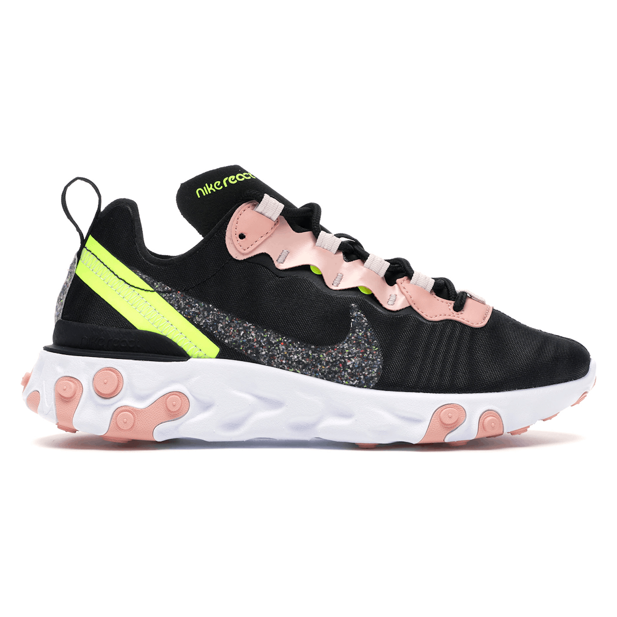 Nike React Element 55 Premium Black Coral Stardust (W)