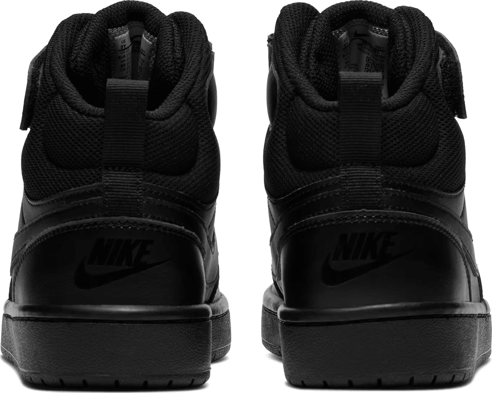 Court Borough Mid 2 Black (GS)