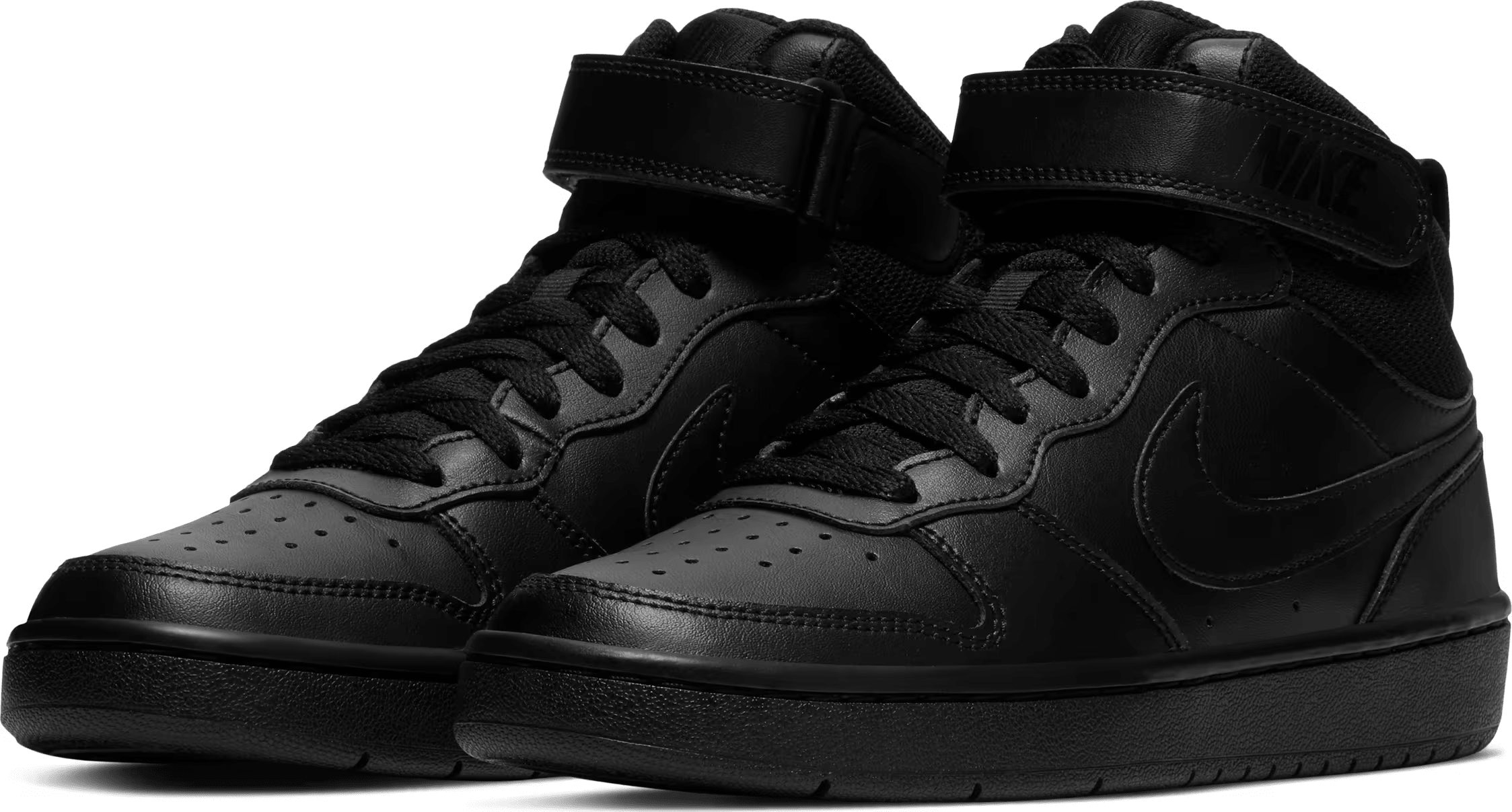 Court Borough Mid 2 Black (GS)