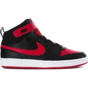 Nike Court Borough Mid 2 Black University Red (GS)