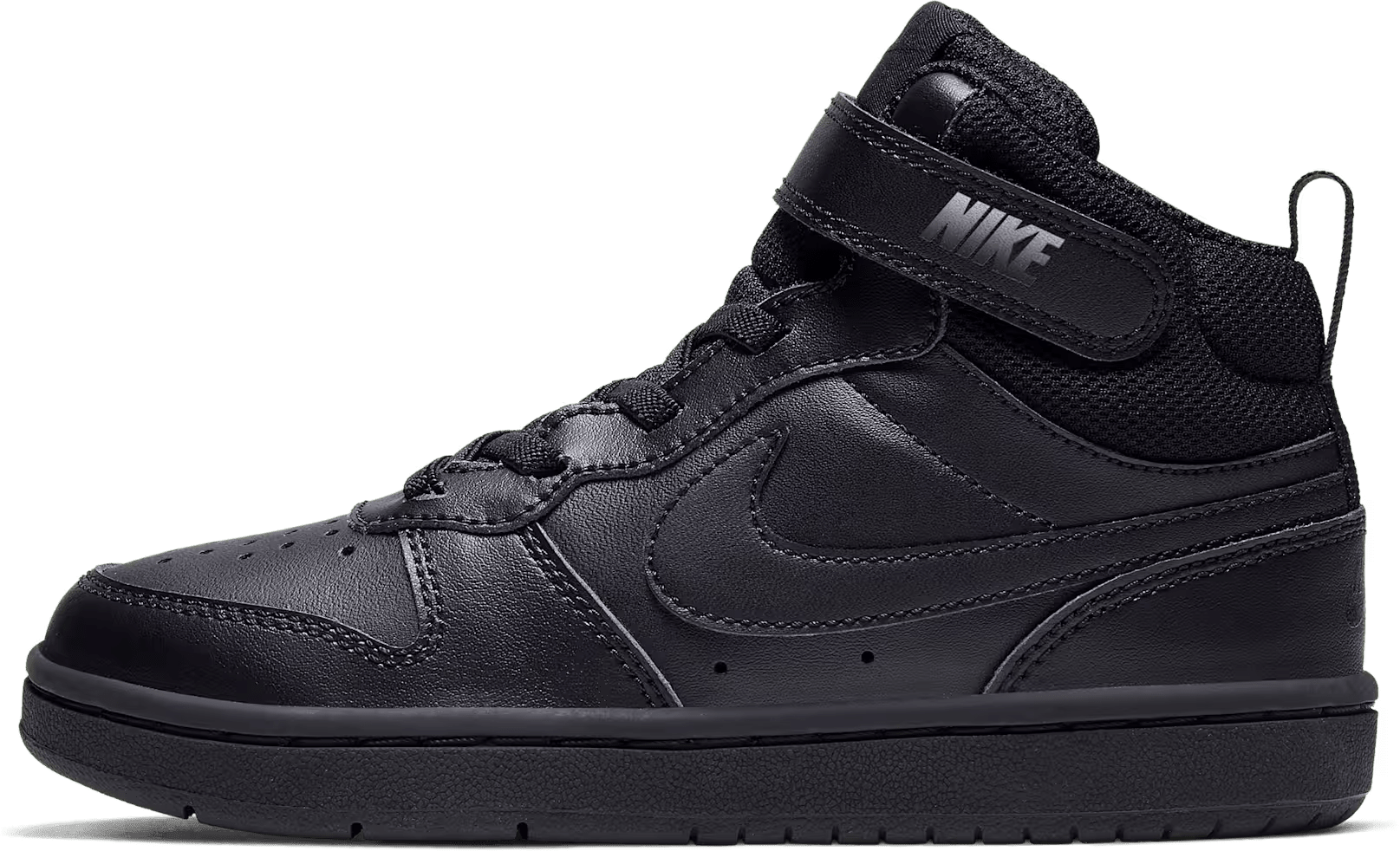 Nike Court Borough Mid 2 Black (PS)