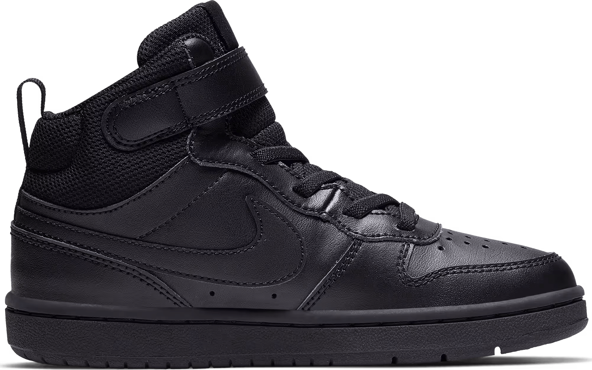 Nike Court Borough Mid 2 Black (PS)