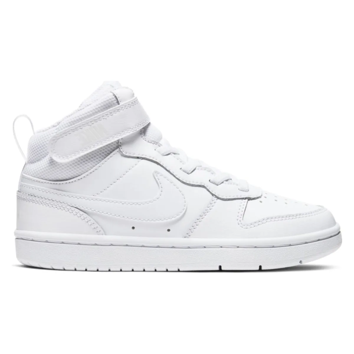 Nike Court Borough Mid 2 Triple White (PS)
