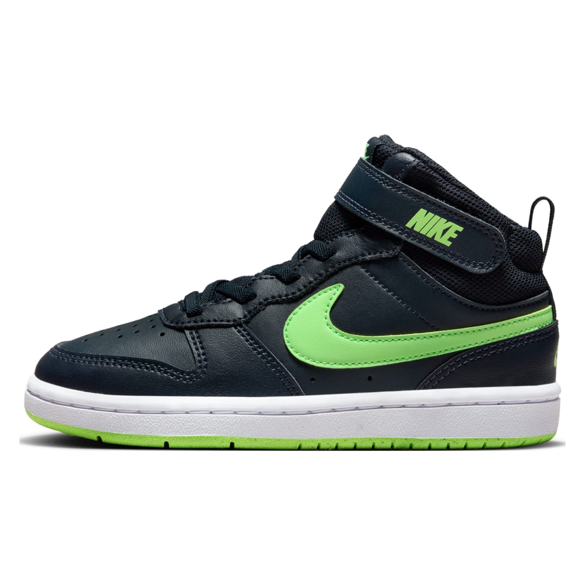 Nike Court Borough Mid 2 PS "Lime Blast"