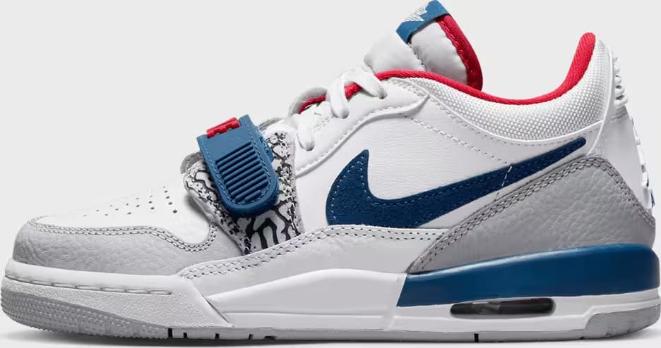Jordan Legacy 312 Low White French Blue University Red (GS)