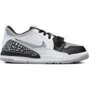 Jordan Legacy 312 Low White Black Wolf Grey (PS)