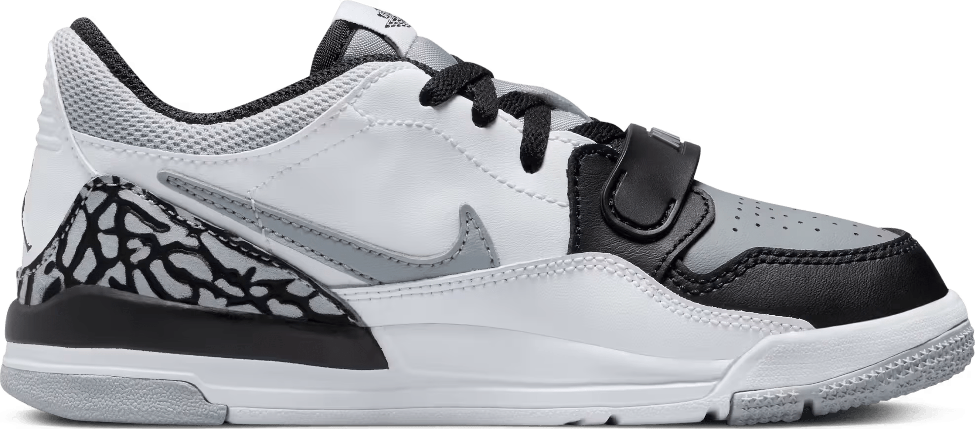 Jordan Legacy 312 Low White Black Wolf Grey (PS)