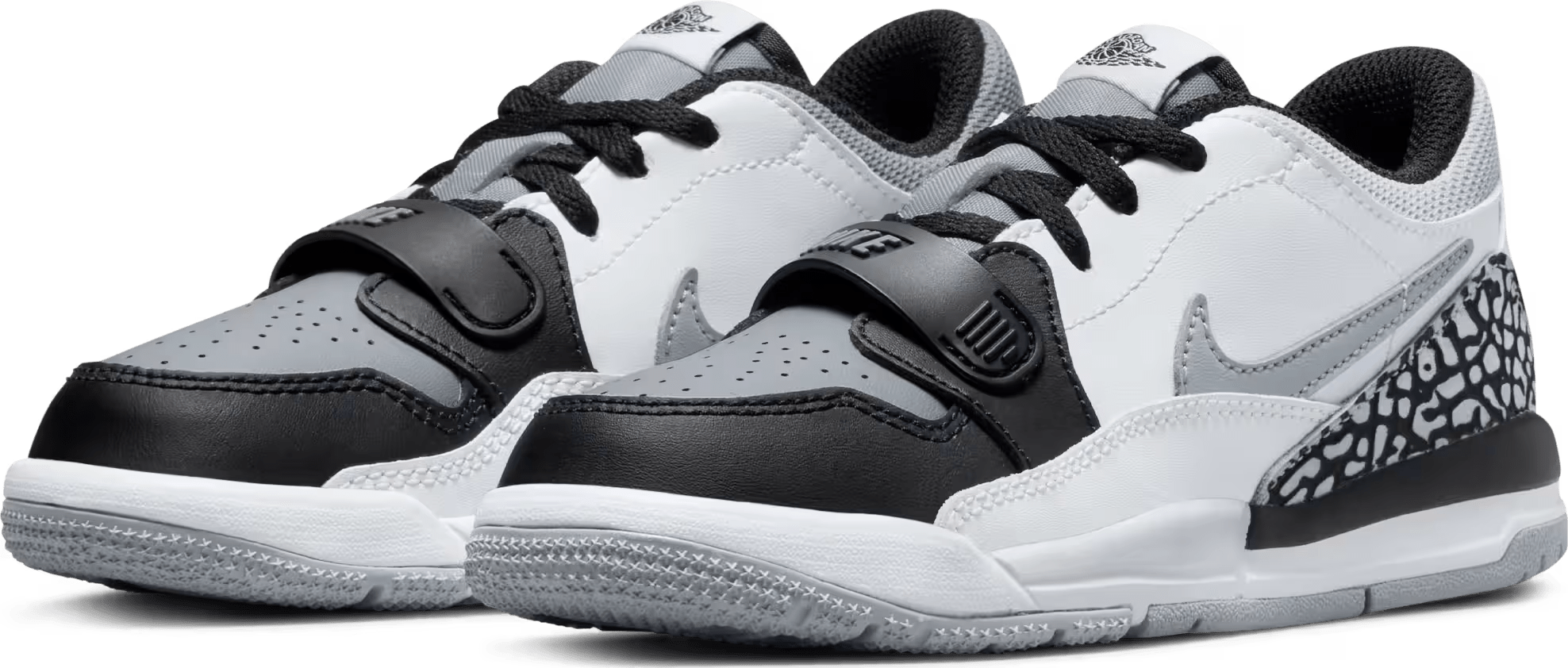 Jordan Legacy 312 Low White Black Wolf Grey (PS)