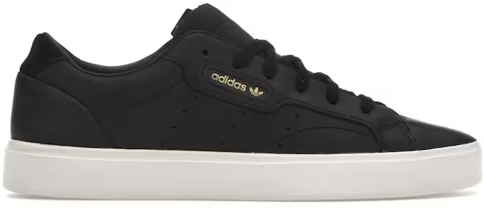 adidas Sleek Core Black Crystal White (Women's)