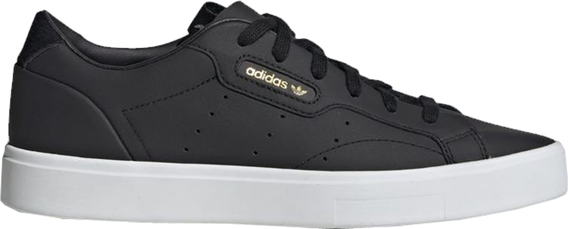 adidas Sleek Core Black Crystal White W CG6193 Sneaker Squad