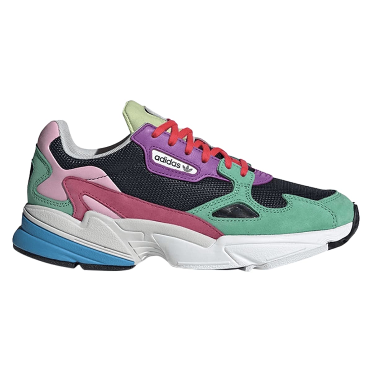Adidas falcon paars sale