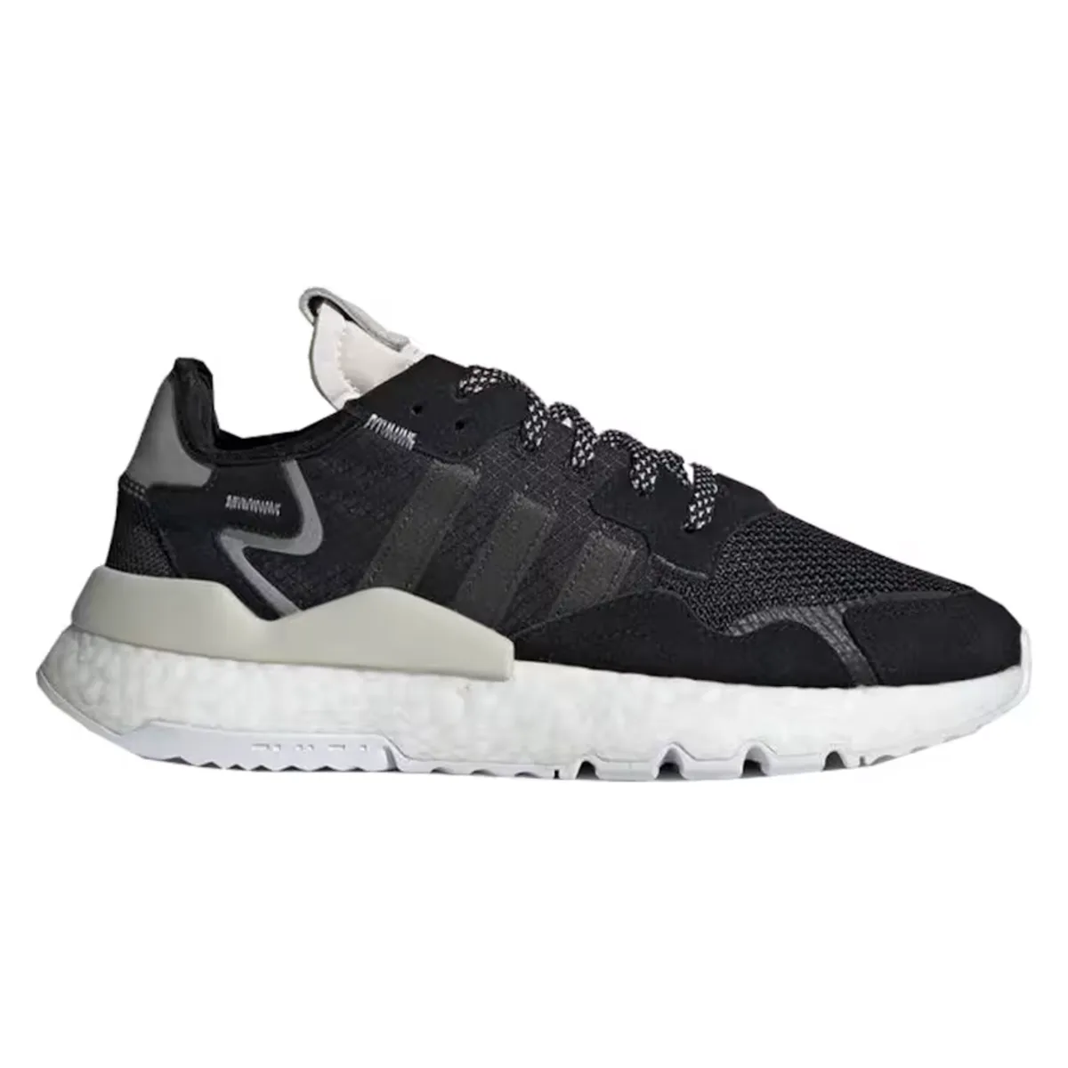 adidas Nite Jogger Core Black Raw White (Women's)