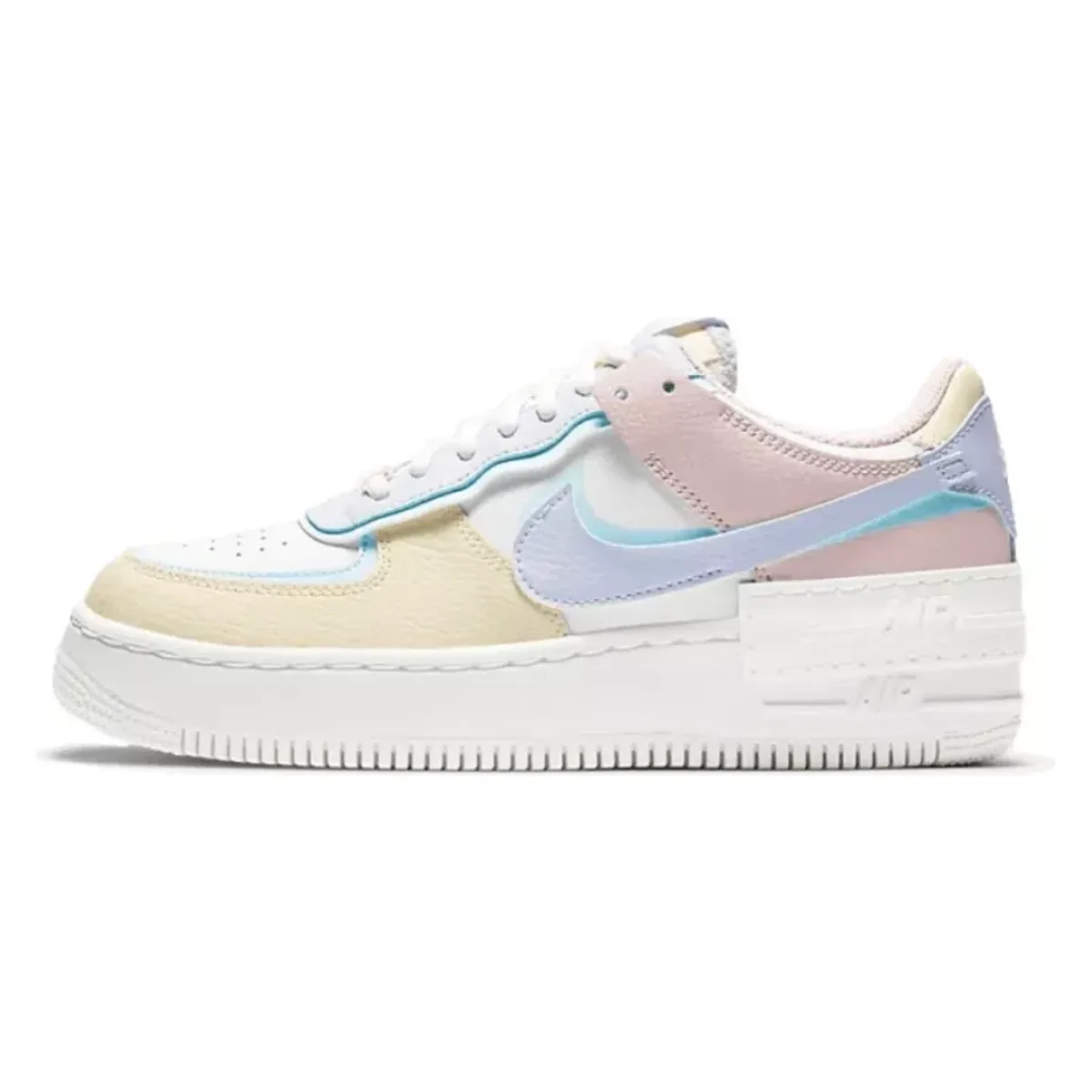 Nike WMNS Air Force 1 Shadow White Glacier Blue Ghost