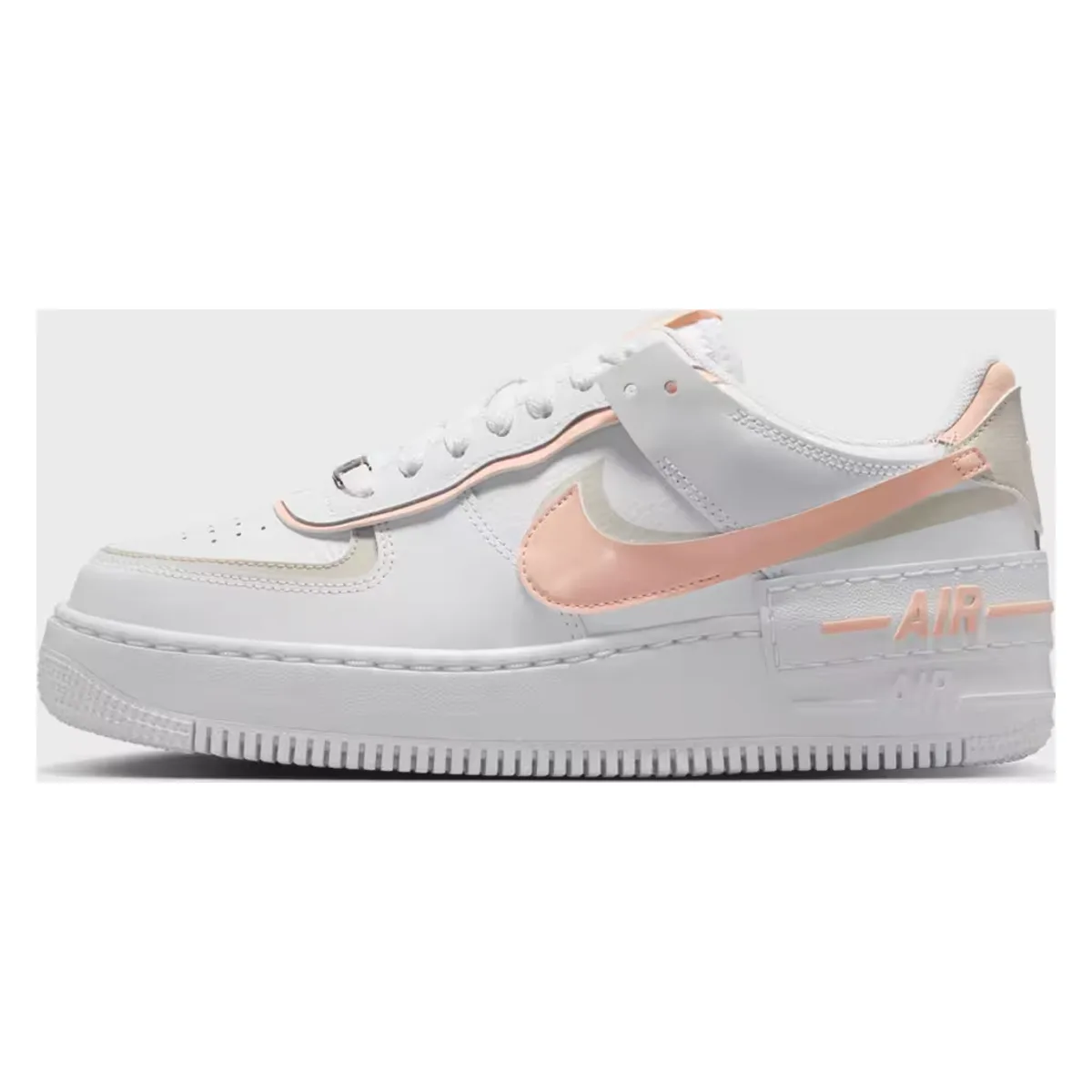 Nike Air Force 1 Low Shadow White Light Orewood Brown Washed Coral (Women's)