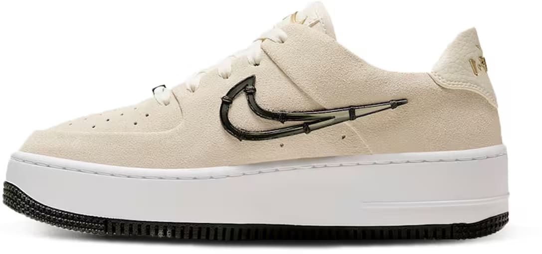 Nike Air Force 1 Sage Low LX Light Cream Black (Women's)