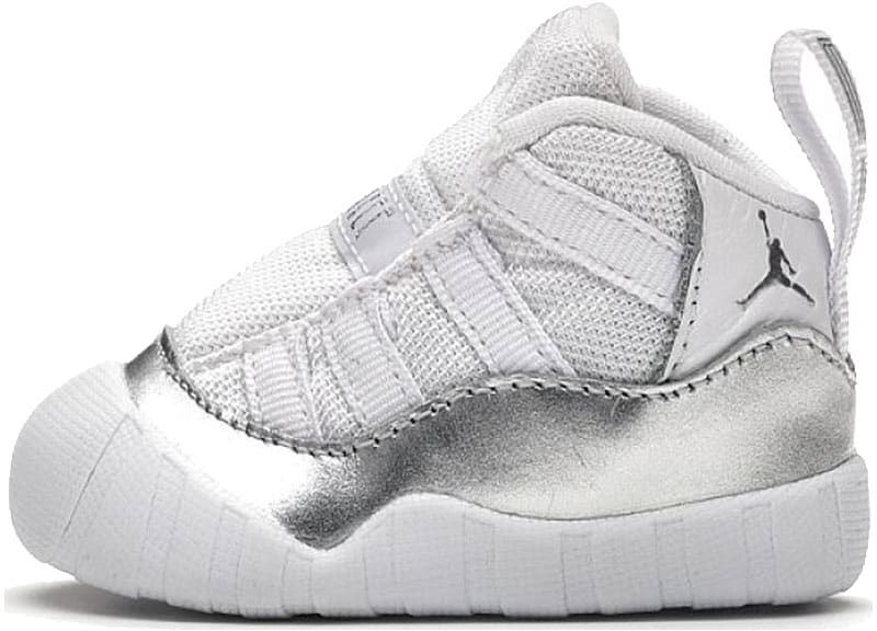 Air Jordan 11 Crib Bootie White Platinum (I)
