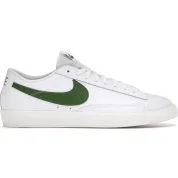 Nike Blazer Low Leather White Forest Green