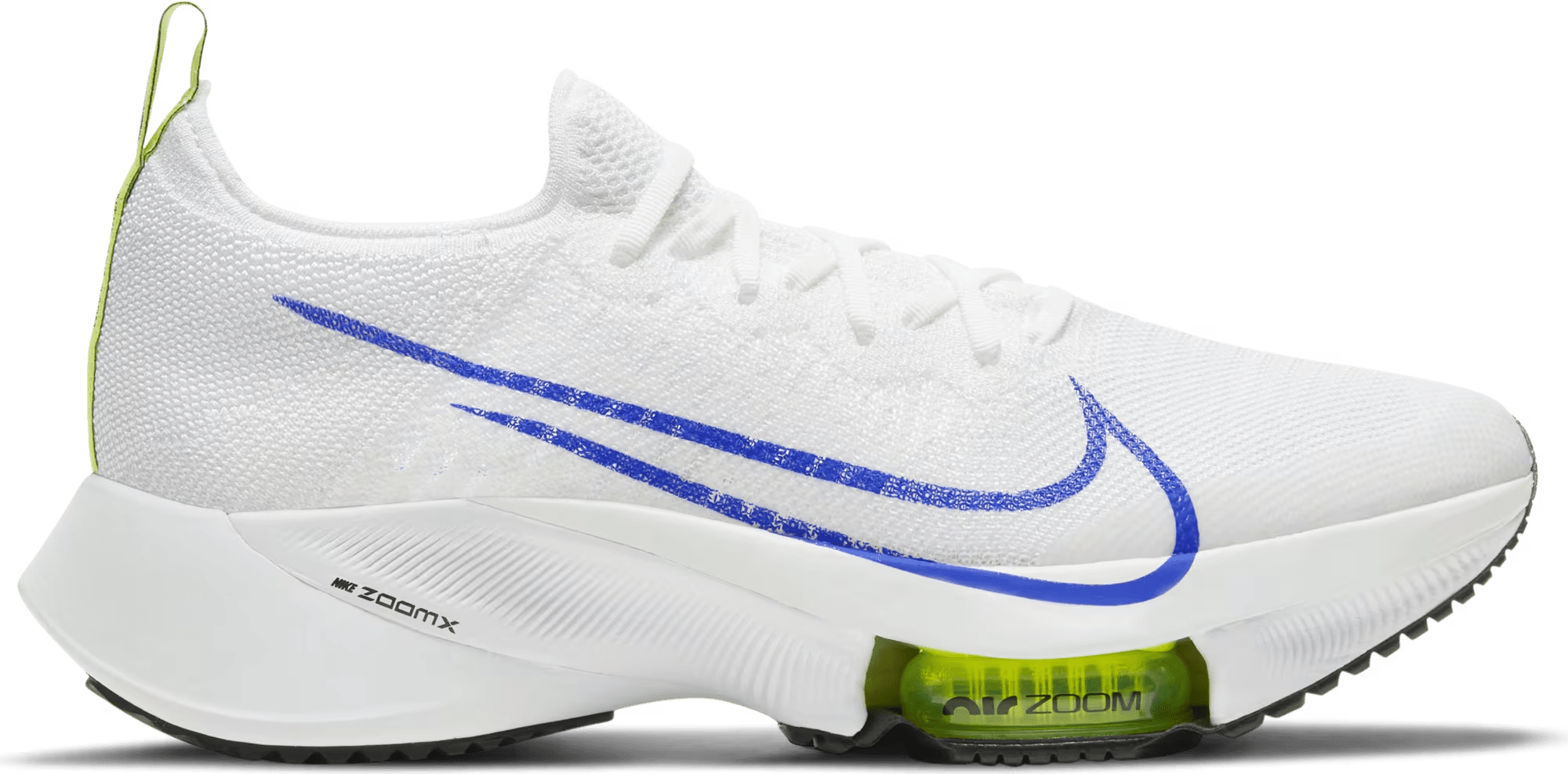 Nike Air Zoom Tempo Next% White Racer Blue Volt