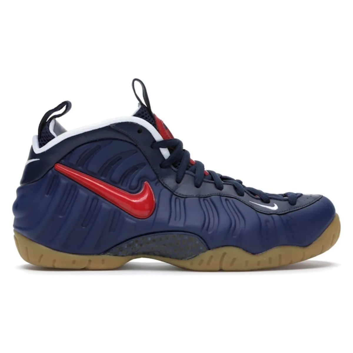 Nike Air Foamposite Pro Blue Void University Red