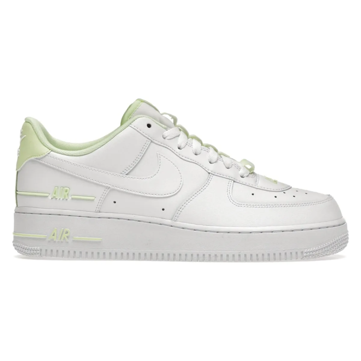 Nike Air Force 1 Low Double White Barely Volt