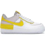 Nike Air Force 1 Shadow White Barely Rose Speed Yellow (W)