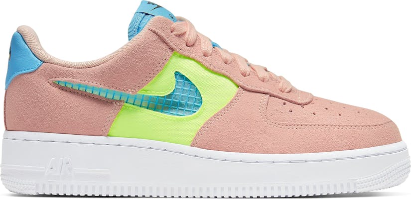 Nike Air Force 1 Low Washed Coral Ghost Green (W)