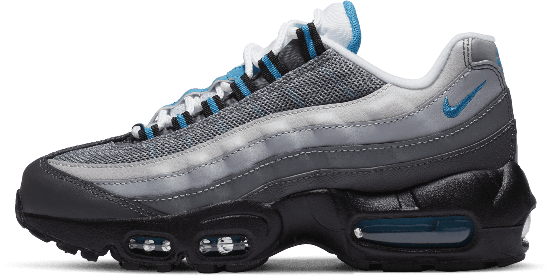 Nike Air Max 95 Recraft Grey Laser Blue (GS) |… | Sneaker Squad