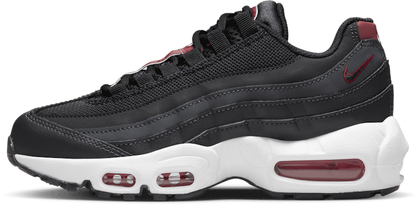 Nike Air Max 95 Recraft Anthracite Team Red (GS)