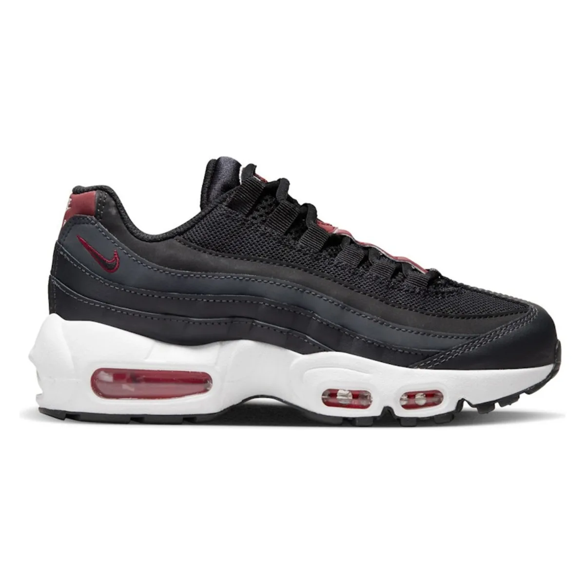 Nike Air Max 95 Recraft Anthracite Team Red (GS)
