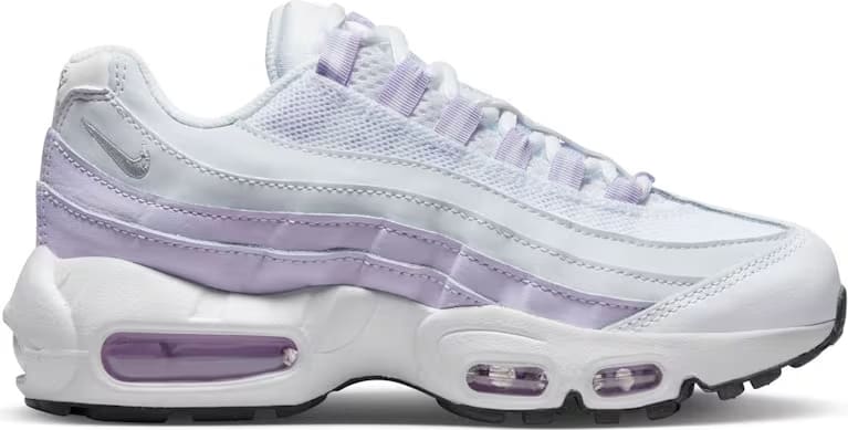 Nike Air Max 95 Recraft Whtie Violet Frost (GS)