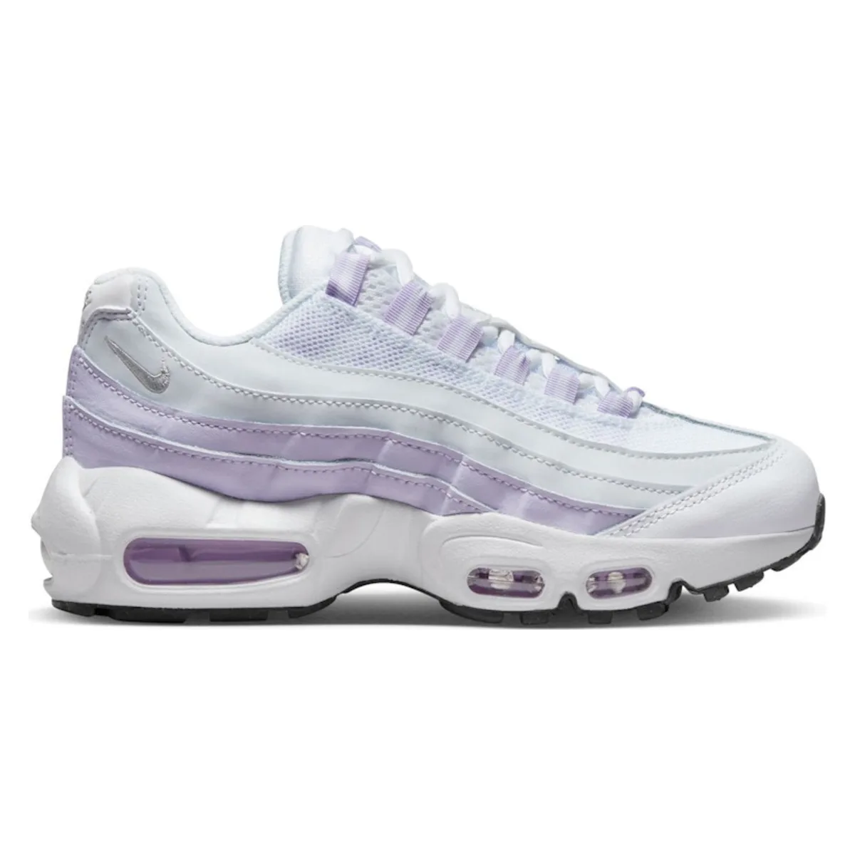 Nike Air Max 95 Recraft Whtie Violet Frost (GS)