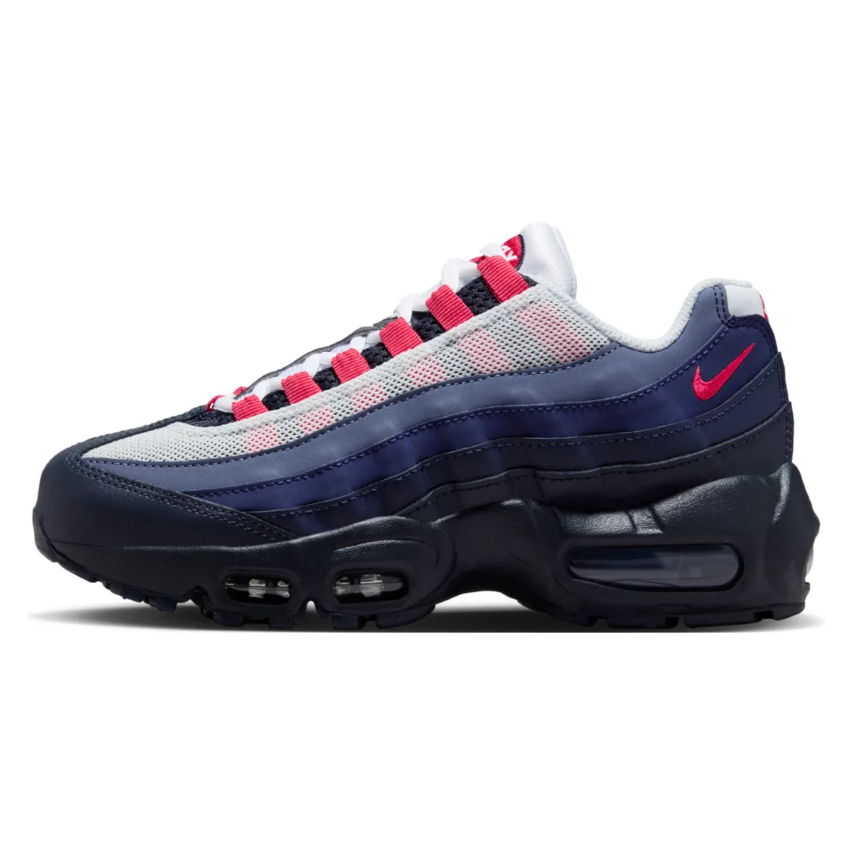 Nike Air Max 95 Recraft GS "Navy Red"