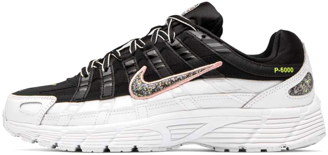 Nike Womens P-6000 SE Black White