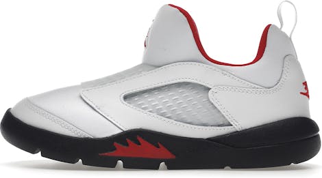 Jordan 5 Retro Little Flex White Black University Red (PS)