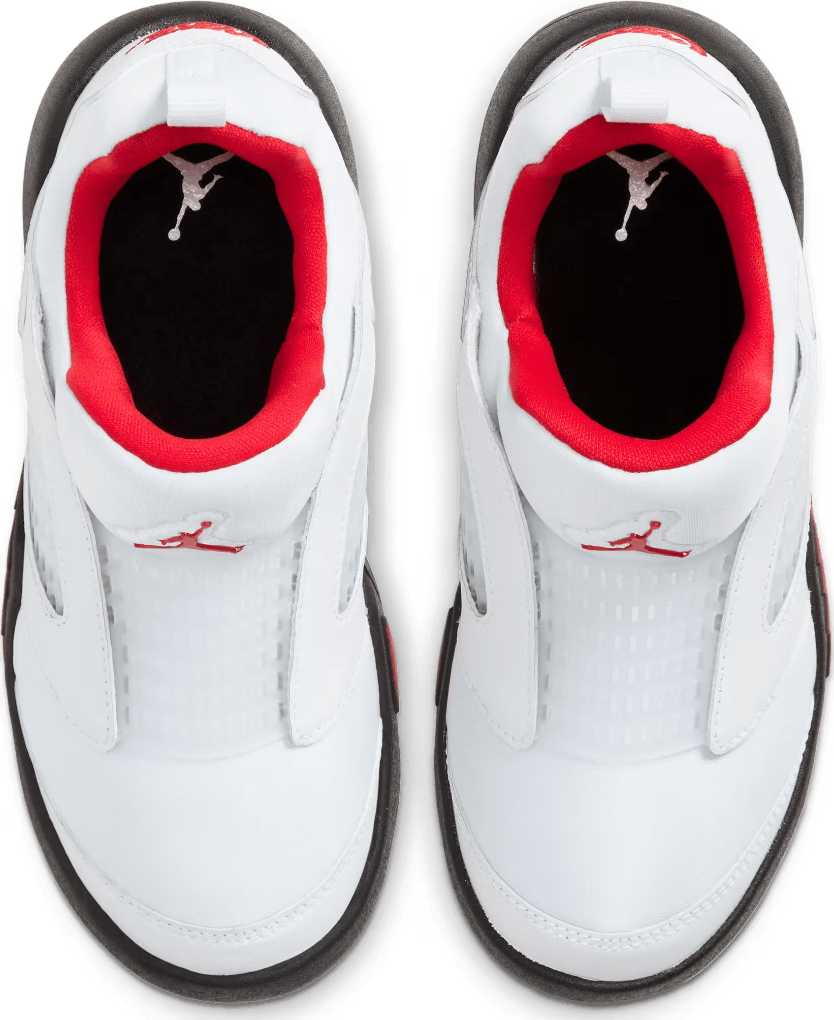 Jordan 5 Retro Little Flex White Black University Red (PS)