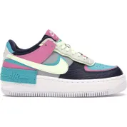 Nike WMNS Air Force 1 Shadow Barely Volt Oracle Aqua