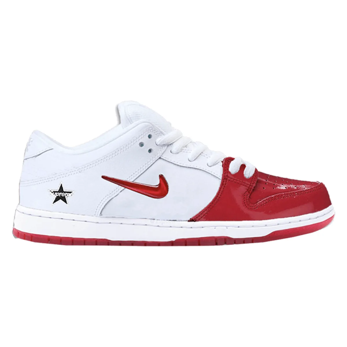 Supreme x Nike Dunk SB Low "Varsity Red"