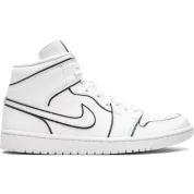 Air Jordan 1 Mid WMNS Iridescent Reflective White