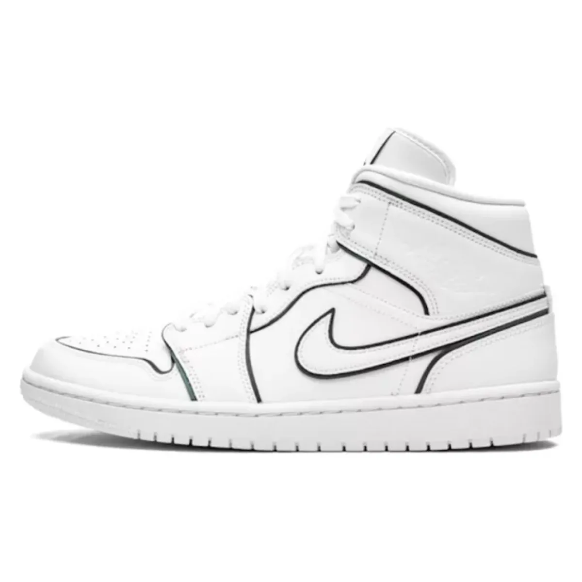 Air Jordan 1 Mid WMNS Iridescent Reflective White