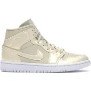 Jordan 1 Mid Goose Feather Yellow (Women's)