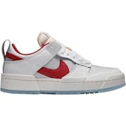 Nike WMNS Dunk Low Disrupt "White Gym Red"