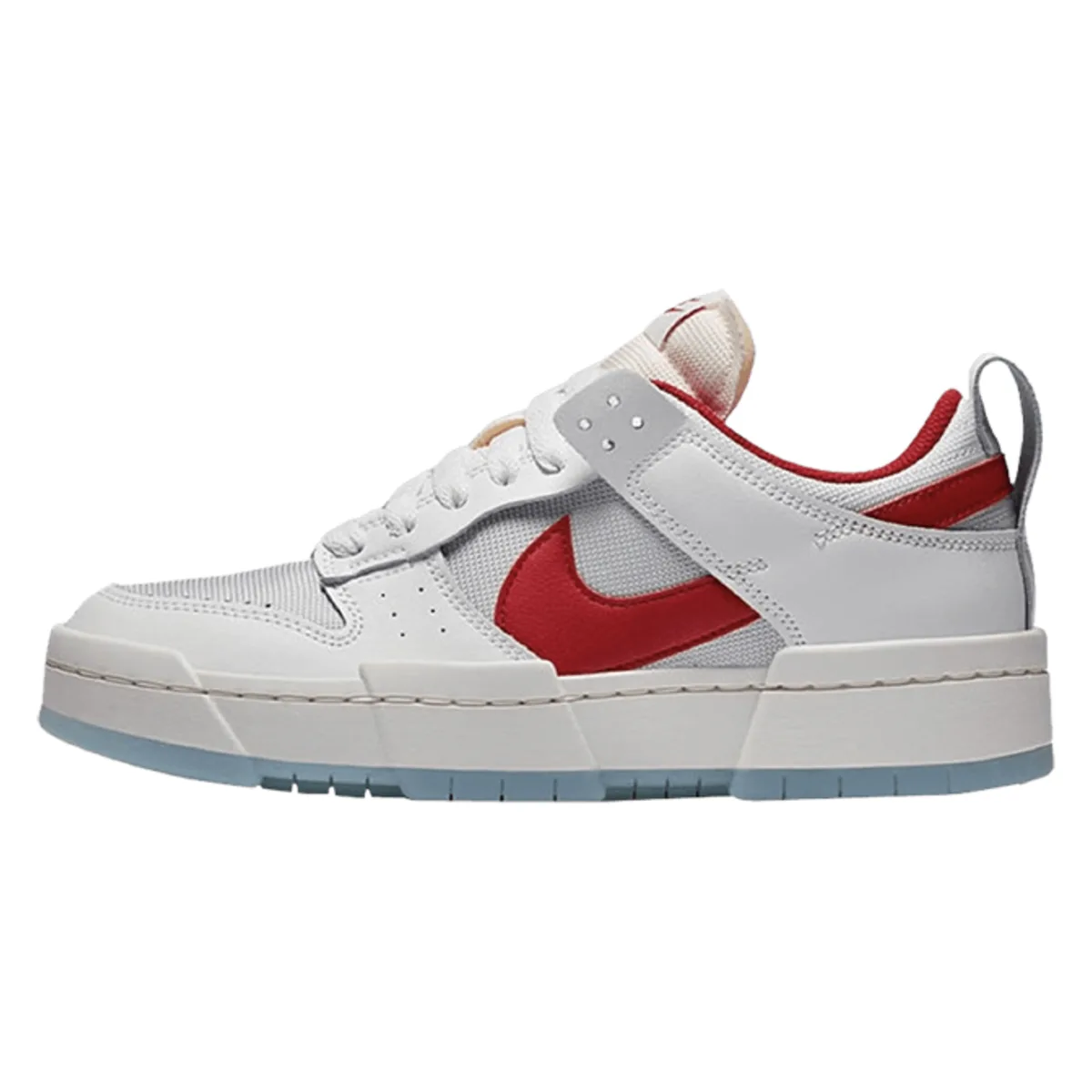 Nike WMNS Dunk Low Disrupt "White Gym Red"