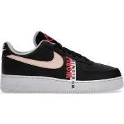 Nike Air Force AF 1 Worldwide Black Crimson