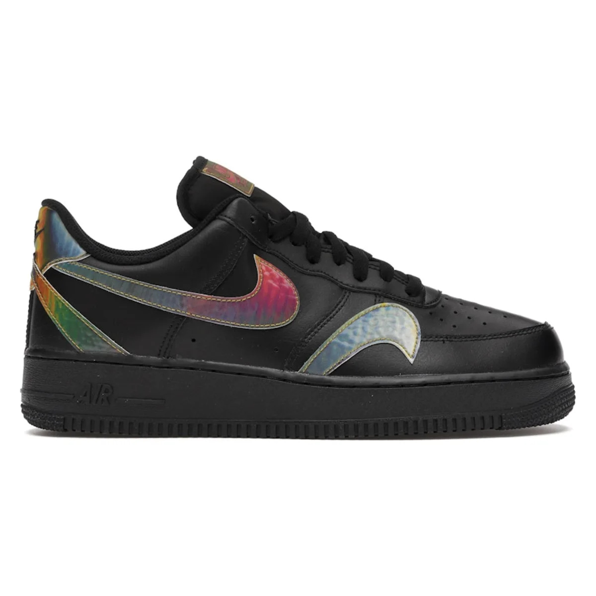 Nike Air Force 1 07 LV8 Misplaced Swoosh Black