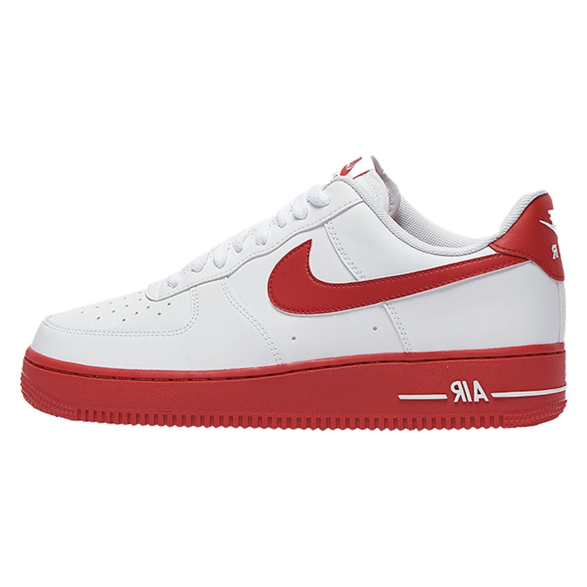 Nike Air Force 1 "Red Bottoms"