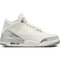 Air Jordan 3 Retro Wmns "Sail Metallic Silver"