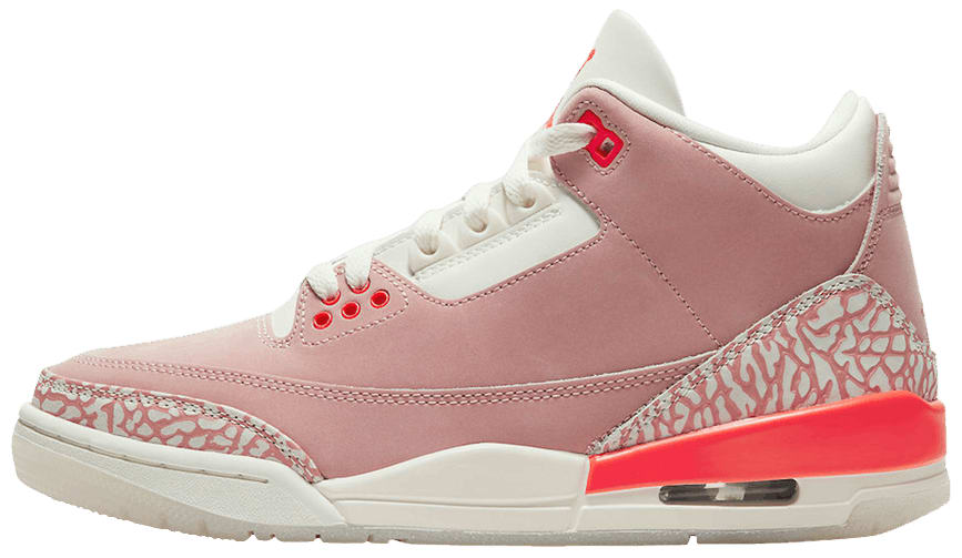 Nike Air Jordan outlet 3 Dames Roze
