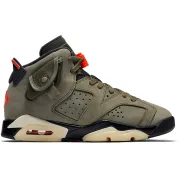 Air Jordan 6 x Travis Scott Medium Olive (GS)