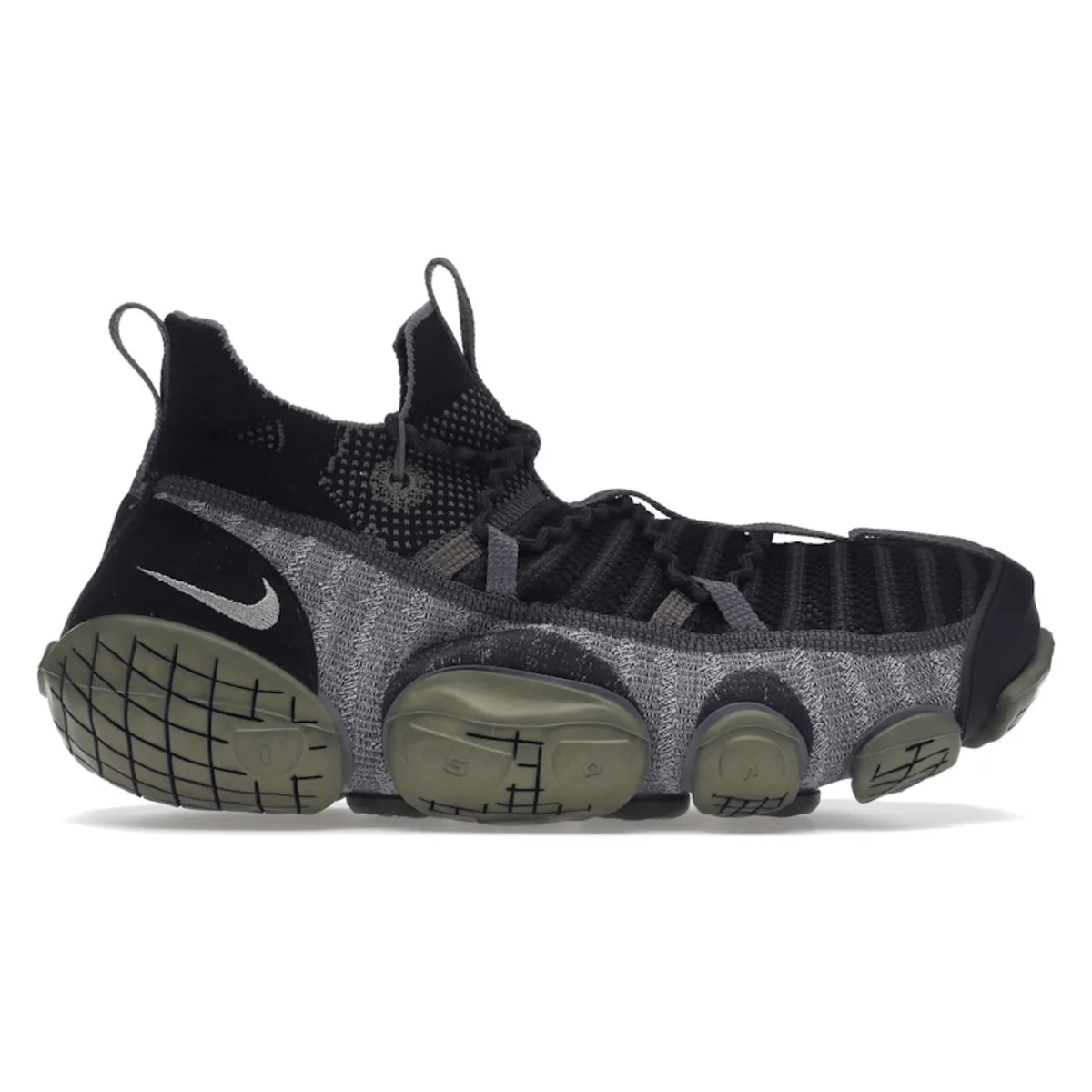 Nike ISPA Link Black Medium Olive