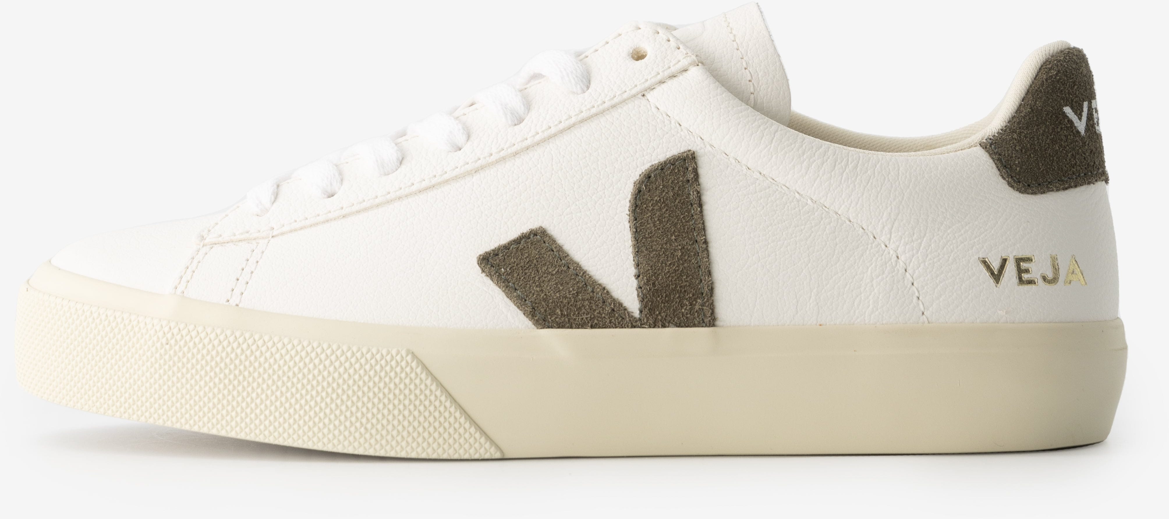 Veja Campo Low Chromefree Leather White Kaki